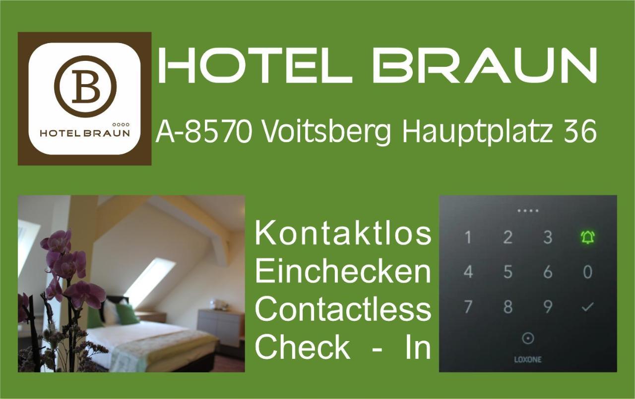 Hotel Braun Voitsberg Eksteriør bilde